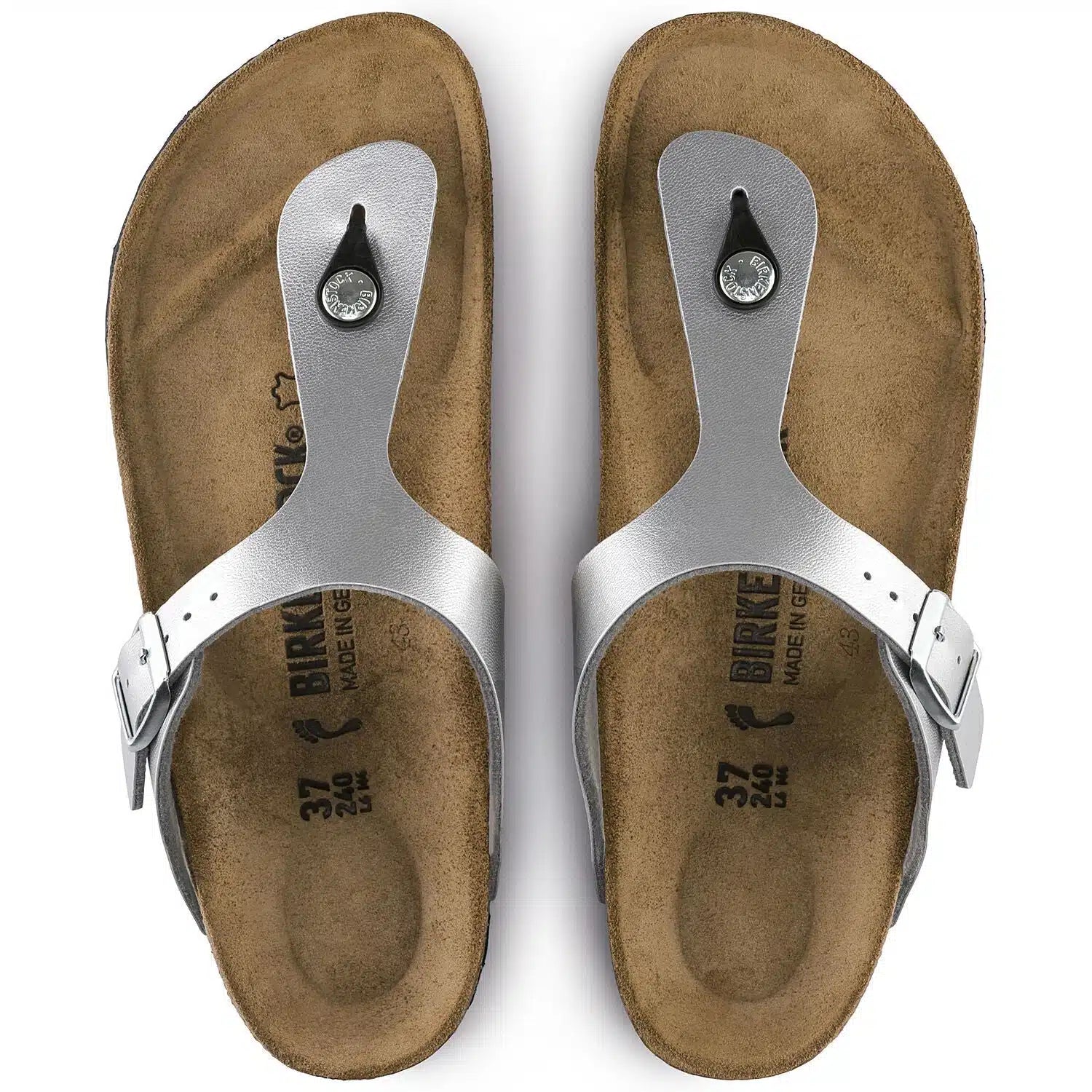 Birkenstock Gizeh - Argento