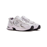 Chaussures de course et de style de vie New Balance 530 pour hommes - Blanc et gris