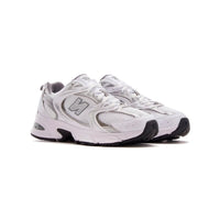 Chaussures de course et de style de vie New Balance 530 pour hommes - Blanc et gris