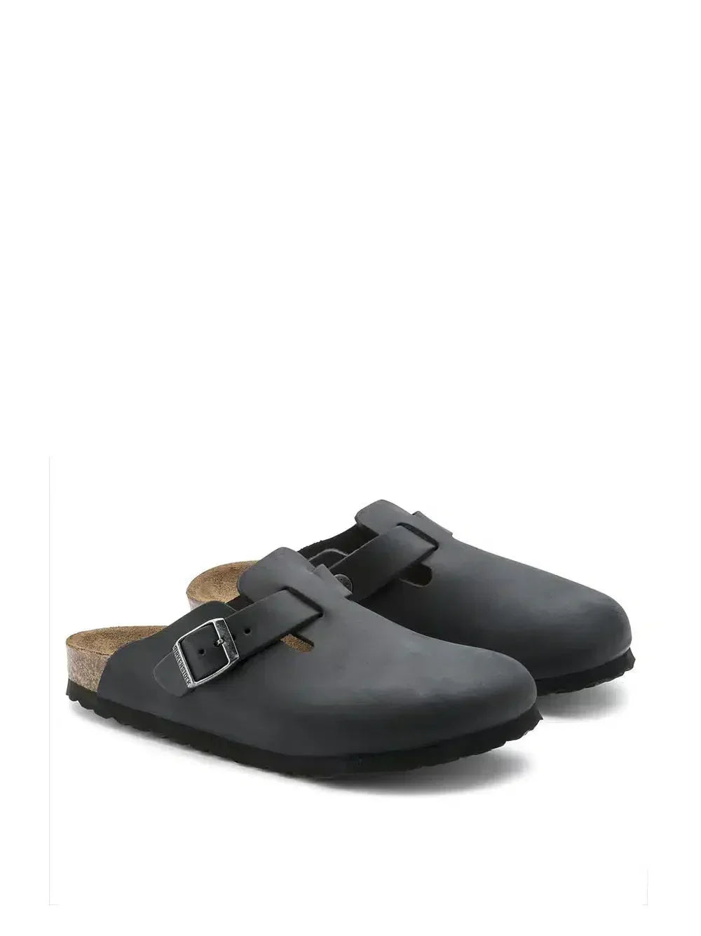 Birkenstock Boston Zoccoli unisex - Nero