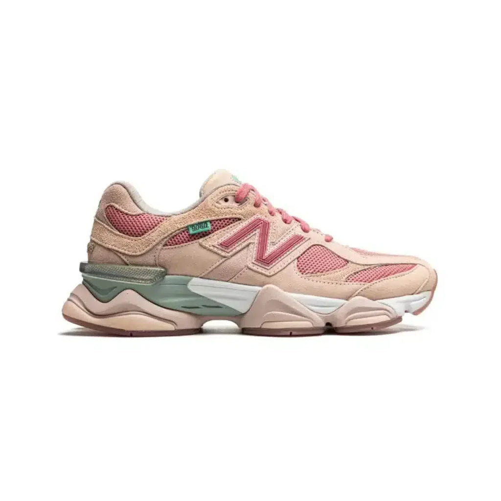 New Balance 9060 da Donna “Pink Cookie” x Joe Freshgoods in morbido camoscio