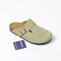 Birkenstock Boston Zoccoli Classici - Verde Oliva Chiaro