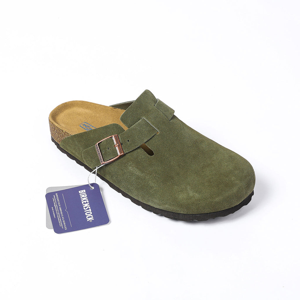 Birkenstock Boston – Sabot classici - Verde
