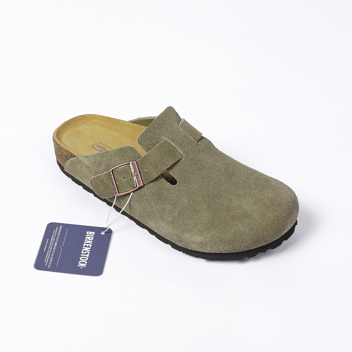 Birkenstock Boston Sabot classici - Verde oliva