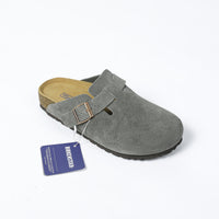 Birkenstock Boston – Zoccoli classici grigio scuro