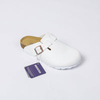 Birkenstock Boston – Zoccoli classici - Bianco