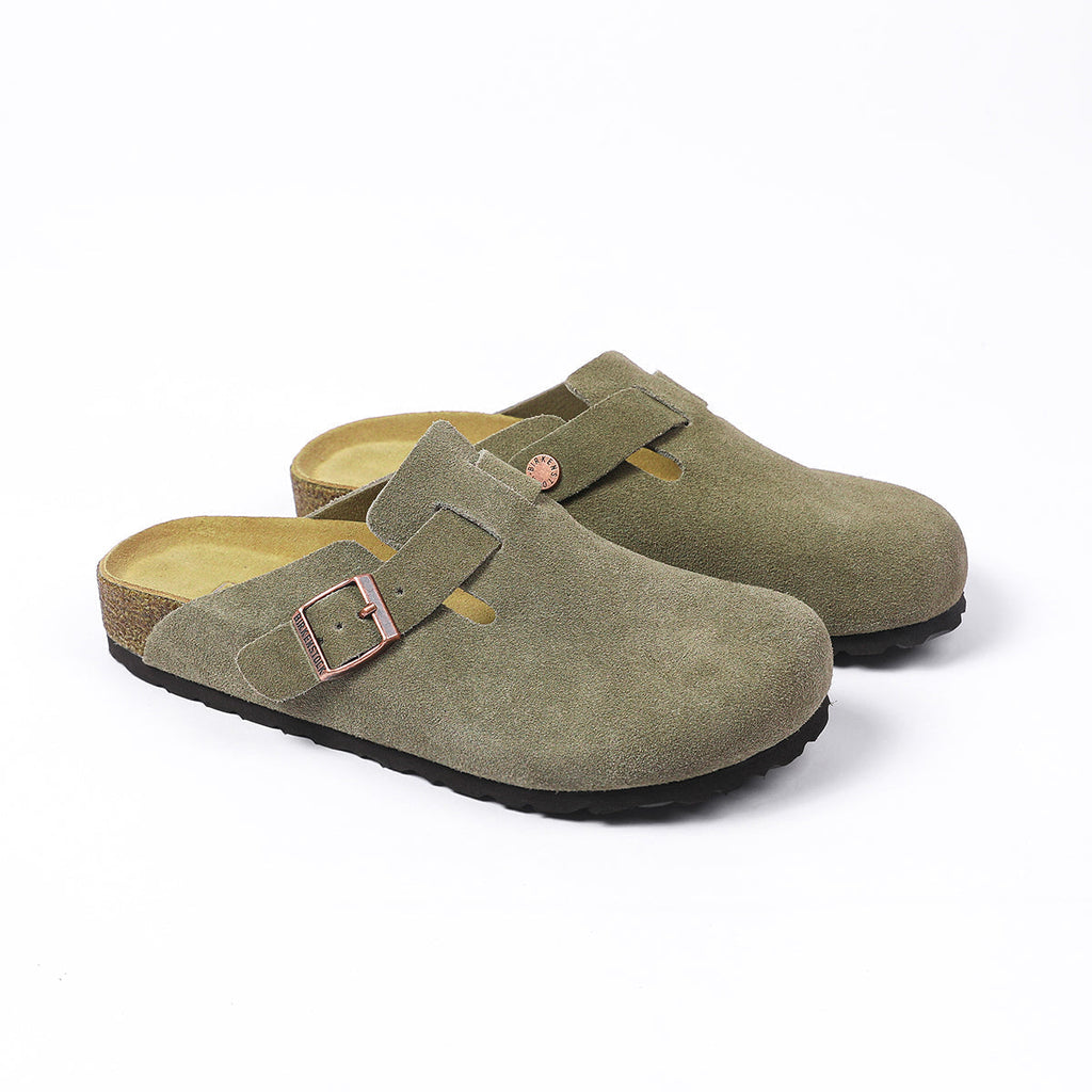 Birkenstock Boston Sabot classici - Verde oliva
