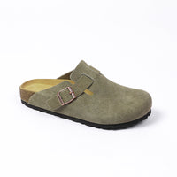 Birkenstock Boston Sabot classici - Verde oliva