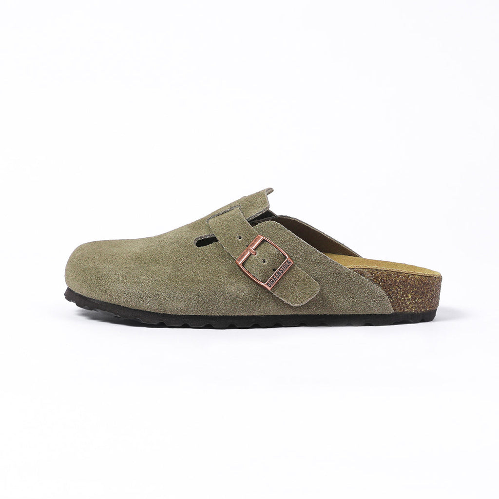 Birkenstock Boston Sabot classici - Verde oliva