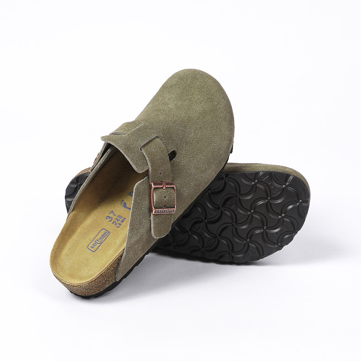 Birkenstock Boston Sabot classici - Verde oliva