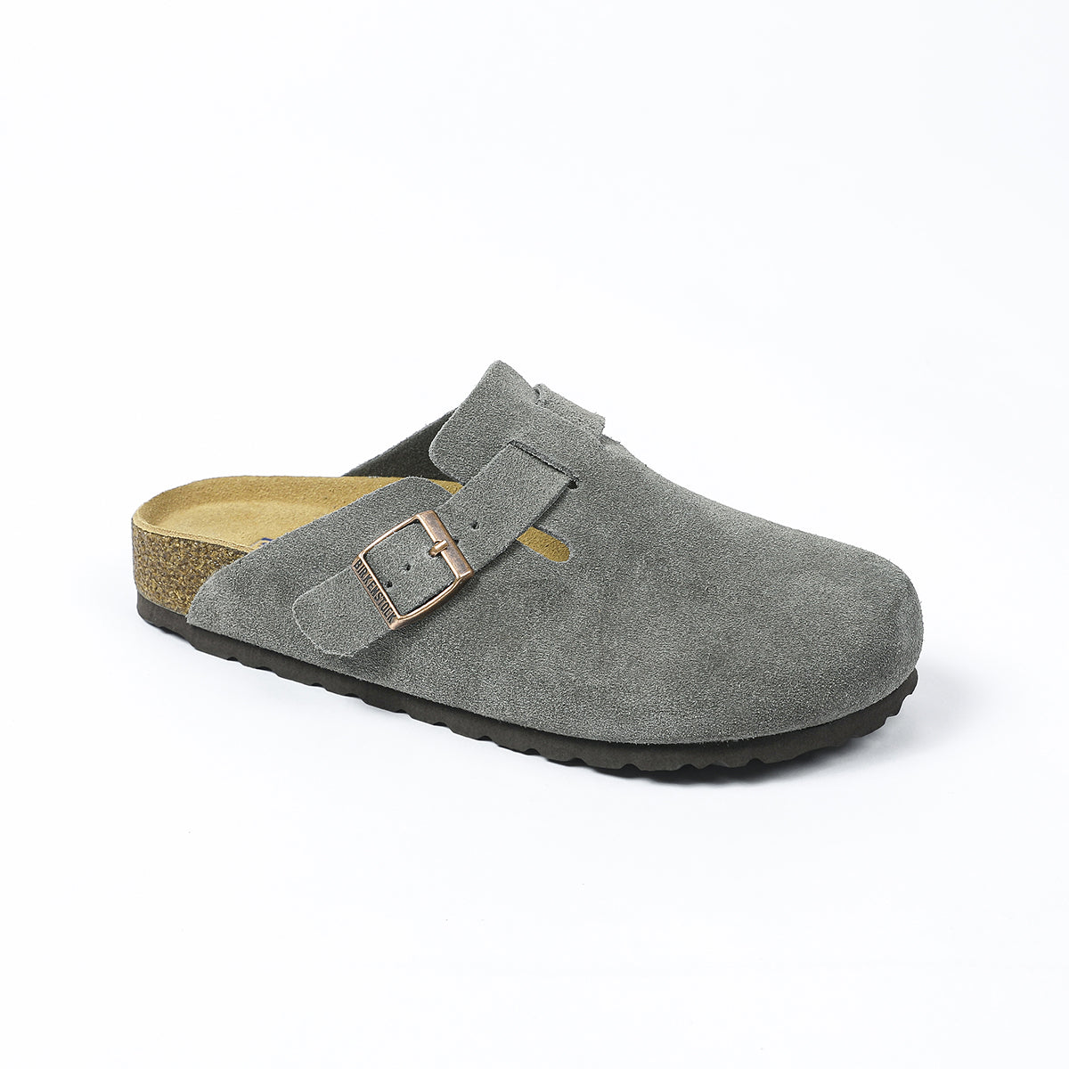 Birkenstock Boston – Zoccoli classici grigio scuro