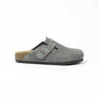 Birkenstock Boston – Zoccoli classici grigio scuro