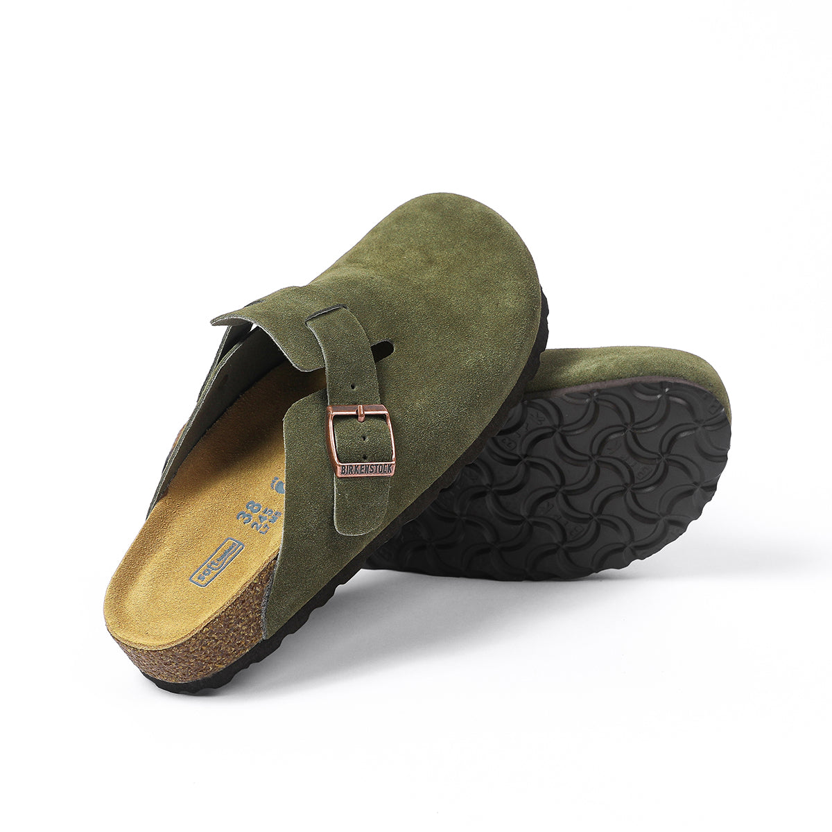 Birkenstock Boston – Sabot classici - Verde