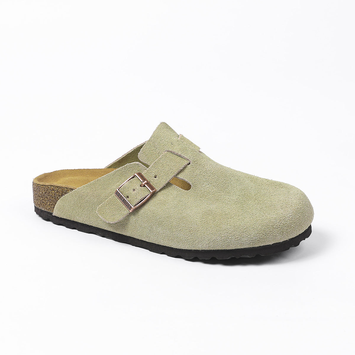 Birkenstock Boston Zoccoli Classici - Verde Oliva Chiaro