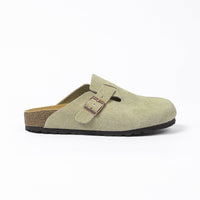 Birkenstock Boston Zoccoli Classici - Verde Oliva Chiaro