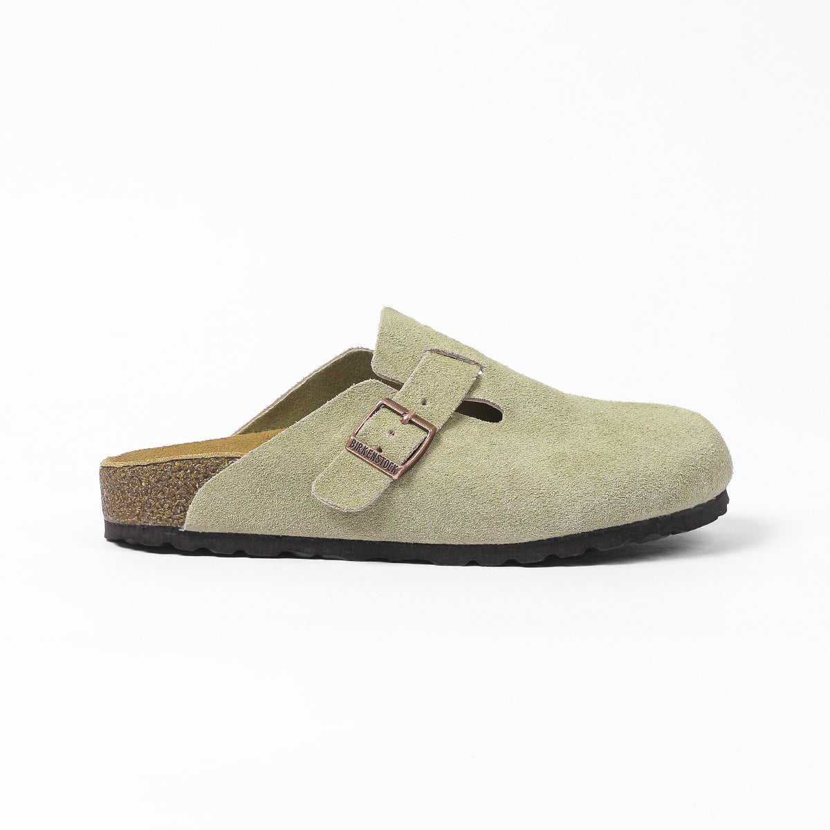 Birkenstock Boston Zoccoli Classici - Verde Oliva Chiaro