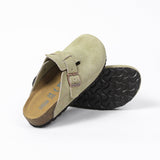 Birkenstock Boston Zoccoli Classici - Verde Oliva Chiaro