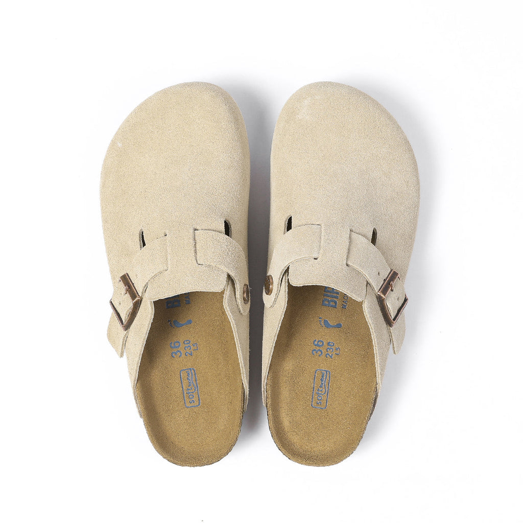 Birkenstock Boston – Zoccoli Classici - Beige