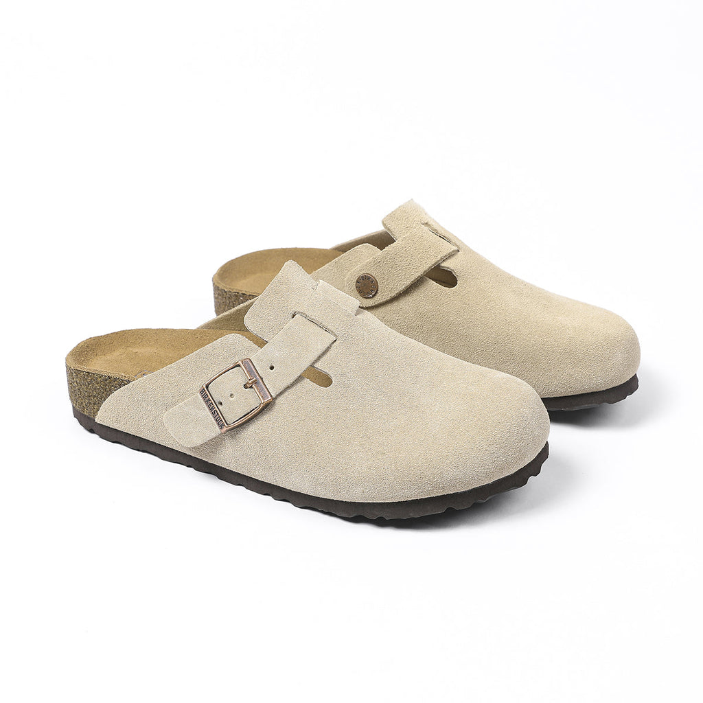 Birkenstock Boston – Zoccoli Classici - Beige