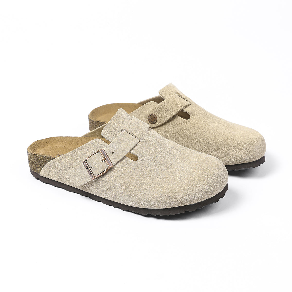 Birkenstock Boston – Zoccoli Classici - Beige