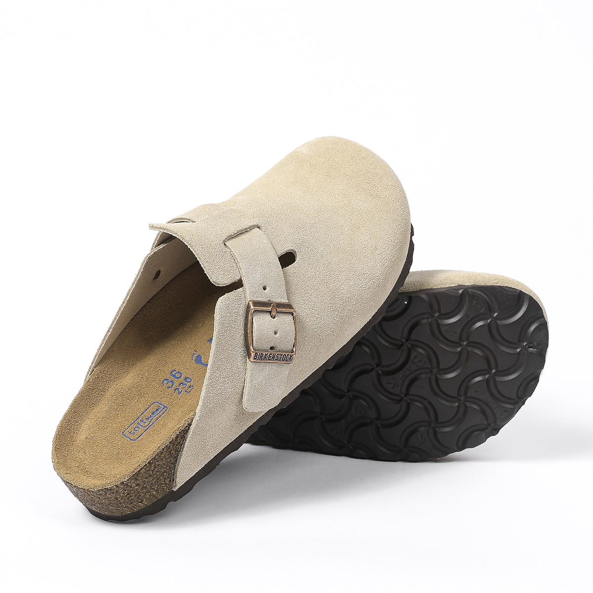 Birkenstock Boston – Zoccoli Classici - Beige