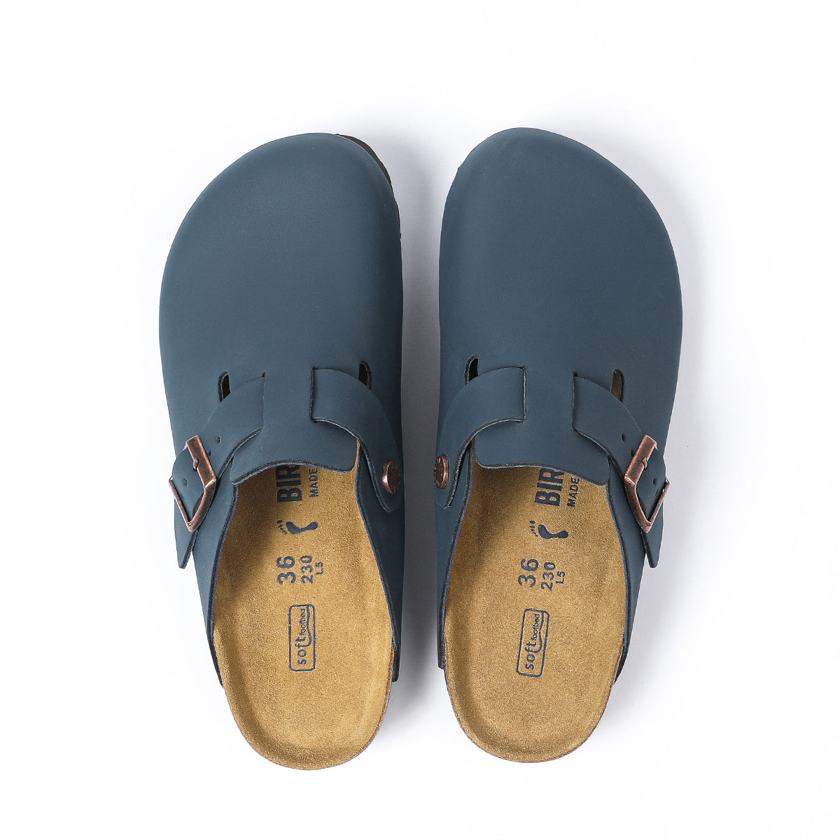Birkenstock Boston – Sabot classici - Blu