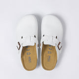 Birkenstock Boston – Zoccoli classici - Bianco