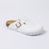 Birkenstock Boston – Zoccoli classici - Bianco