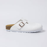 Birkenstock Boston – Zoccoli classici - Bianco