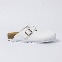 Birkenstock Boston – Zoccoli classici - Bianco