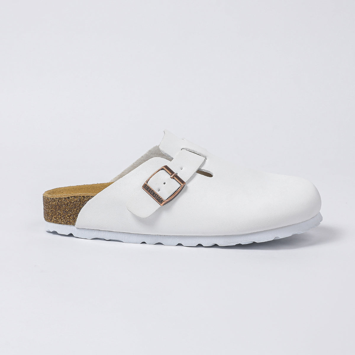 Birkenstock Boston – Zoccoli classici - Bianco