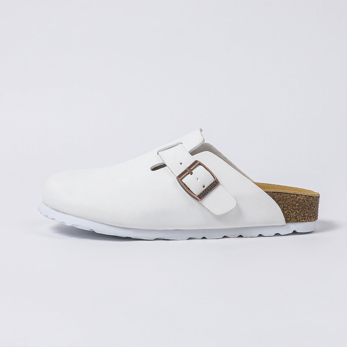 Birkenstock Boston – Zoccoli classici - Bianco