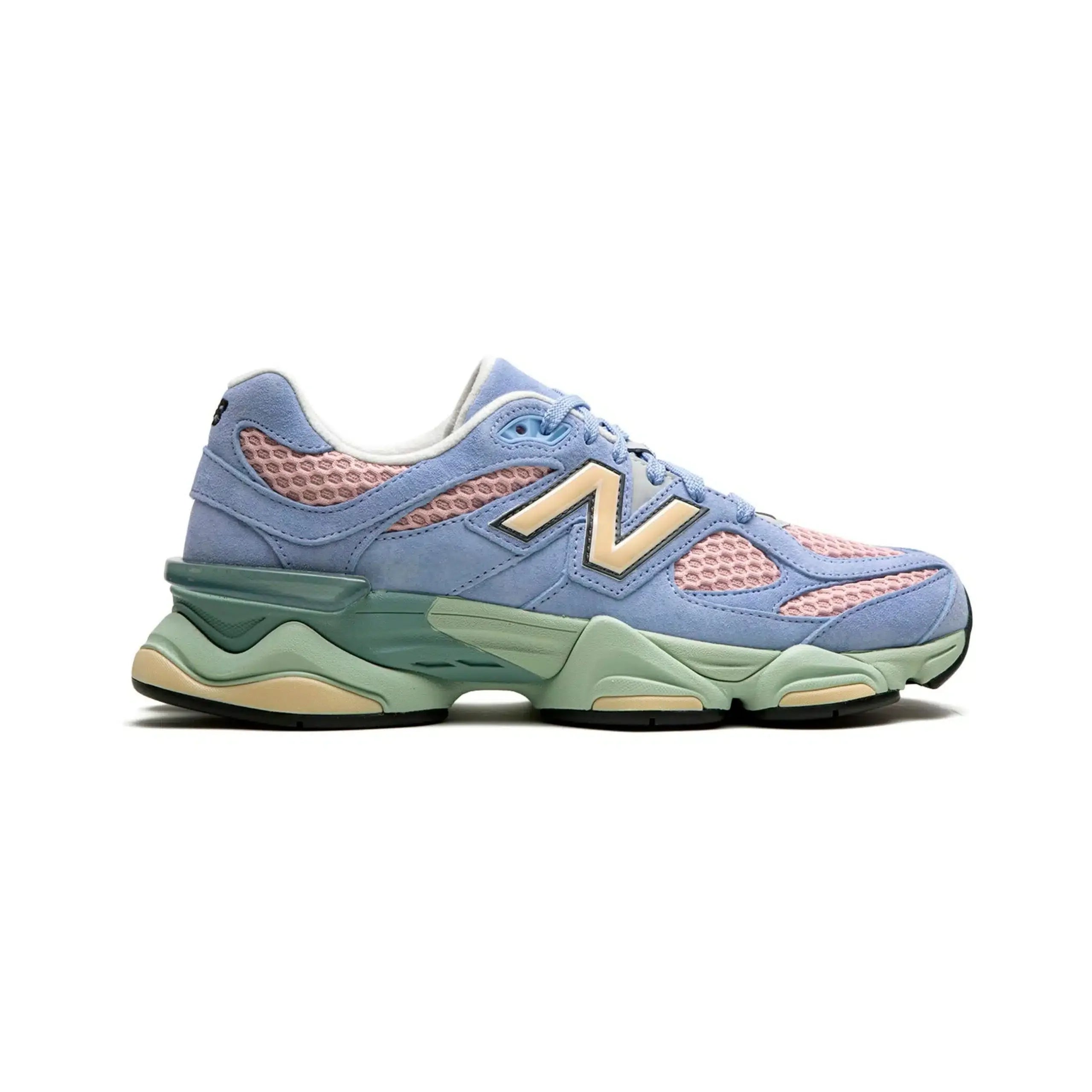 New Balance 9060 Sneakers da donna Blu Daydream e Rosa in mesh e pelle