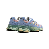 New Balance 9060 Sneakers da donna Blu Daydream e Rosa in mesh e pelle