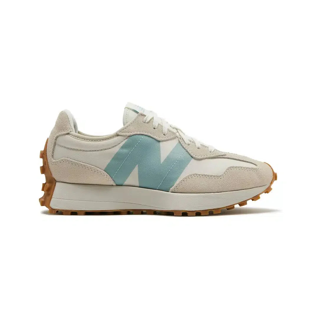 New Balance 327 Sneakers da donna – Beige e azzurro chiaro, eleganza rétro casual