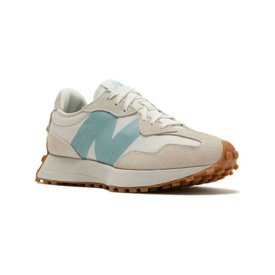 New Balance 327 Sneakers da donna – Beige e azzurro chiaro, eleganza rétro casual