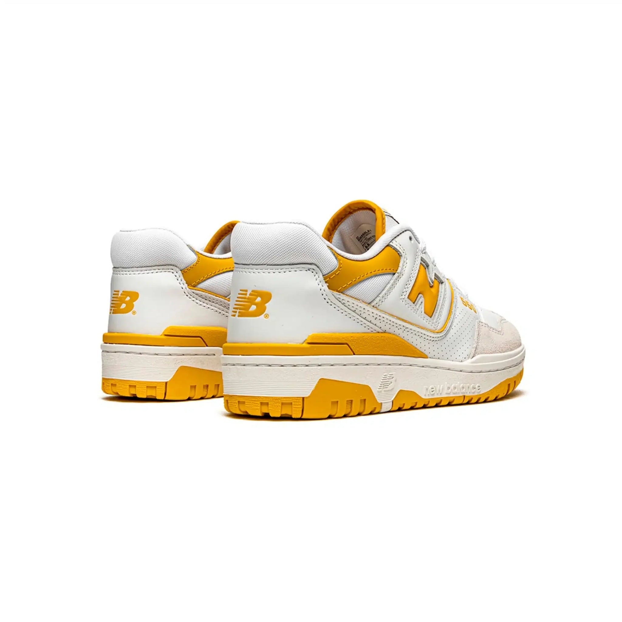 New Balance 550 Sneakers da uomo - Bianco e oro (stile sport retrò)
