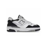 New Balance 550 sneakers sportive retrò da uomo bianche, nere e grigie