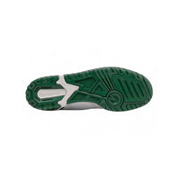 New Balance 550 Sneakers retrò in pelle bianca e verde da uomo