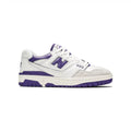 New Balance 550 Sneakers retrò da uomo bianche e viola