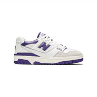 New Balance 550 Sneakers retrò da uomo bianche e viola
