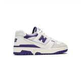 New Balance 550 Sneakers retrò da uomo bianche e viola