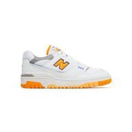 New Balance 550 Sneakers retrò da uomo – Bianco e arancione vivace