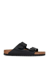 Birkenstock Arizona sandali unisex neri con plantare anatomico che offre un buon supporto