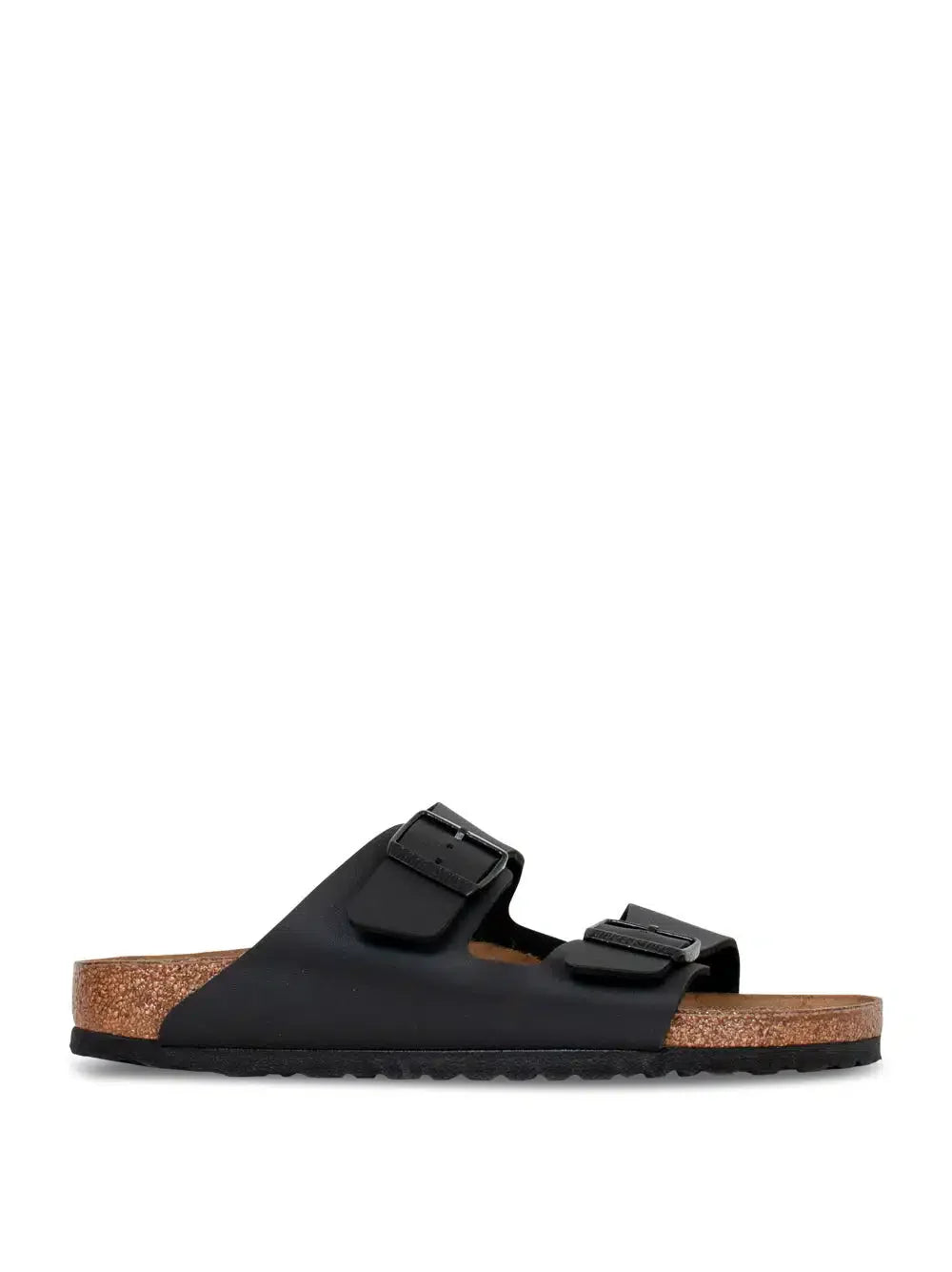 Birkenstock Arizona sandali unisex neri con plantare anatomico che offre un buon supporto