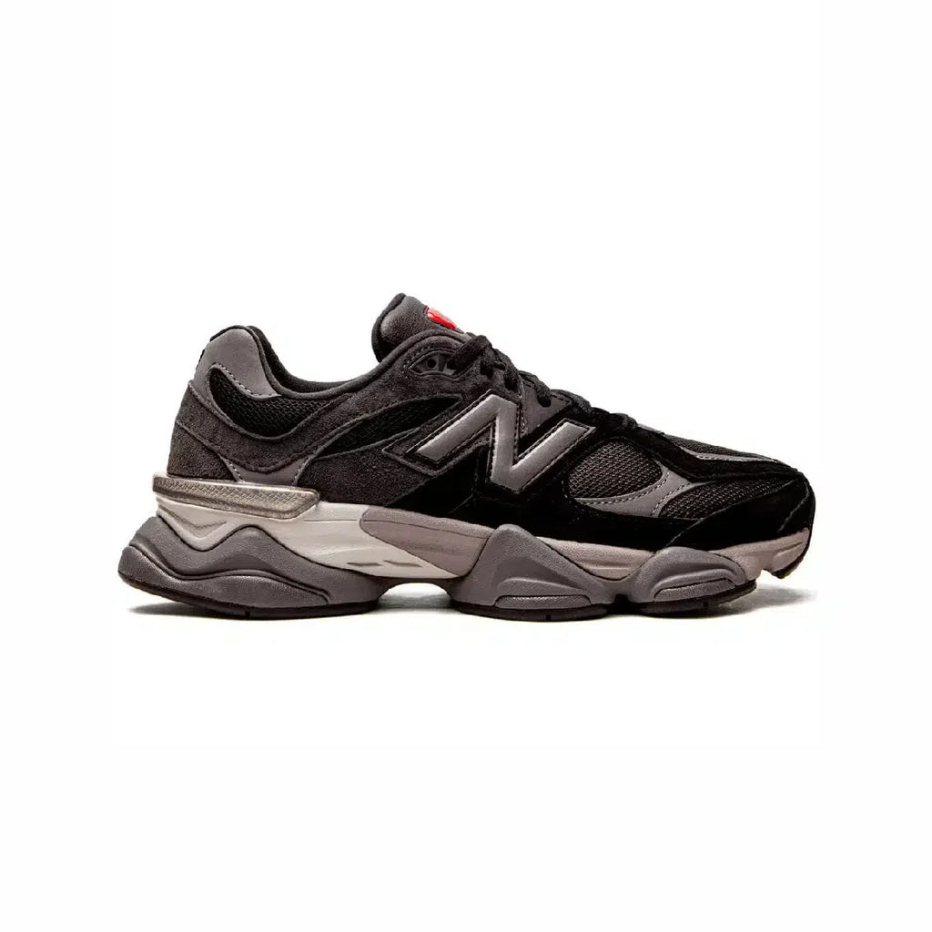 New Balance 9060 – Sneakers da uomo in nero e grigio Castlerock – Stile rétro casual