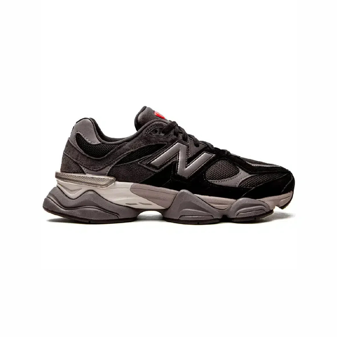 New Balance 9060 – Sneakers da uomo in nero e grigio Castlerock – Stile rétro casual