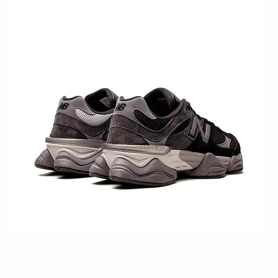 New Balance 9060 – Sneakers da uomo in nero e grigio Castlerock – Stile rétro casual