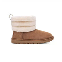 UGG Classic Mini Fluff Quilted – Stivaletti Chestnut