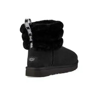 UGG Classic Mini Fluff Quilted – Stivaletti neri